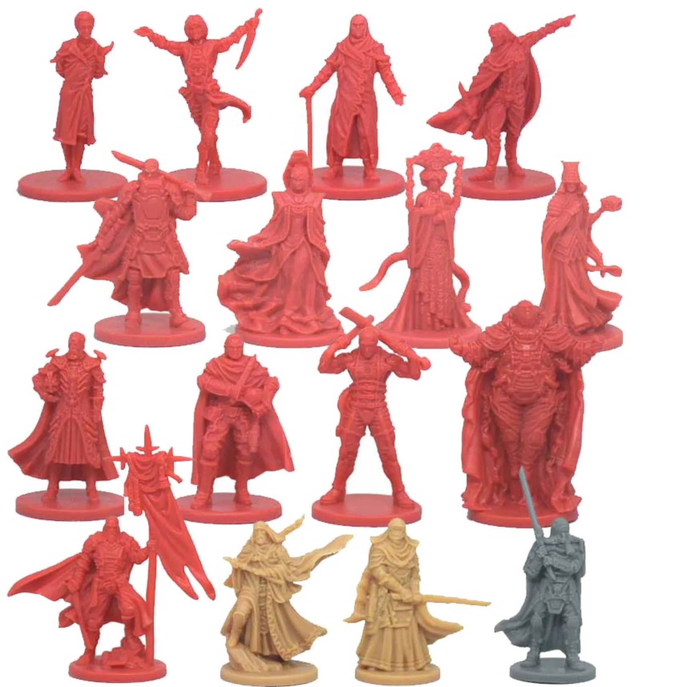 لعبة لوحة TRPG Arrakis Desert Power Struggle المنمنمات، شخصيات نموذج بارون هاركونين ثوفير هوات باشار ليدر #1