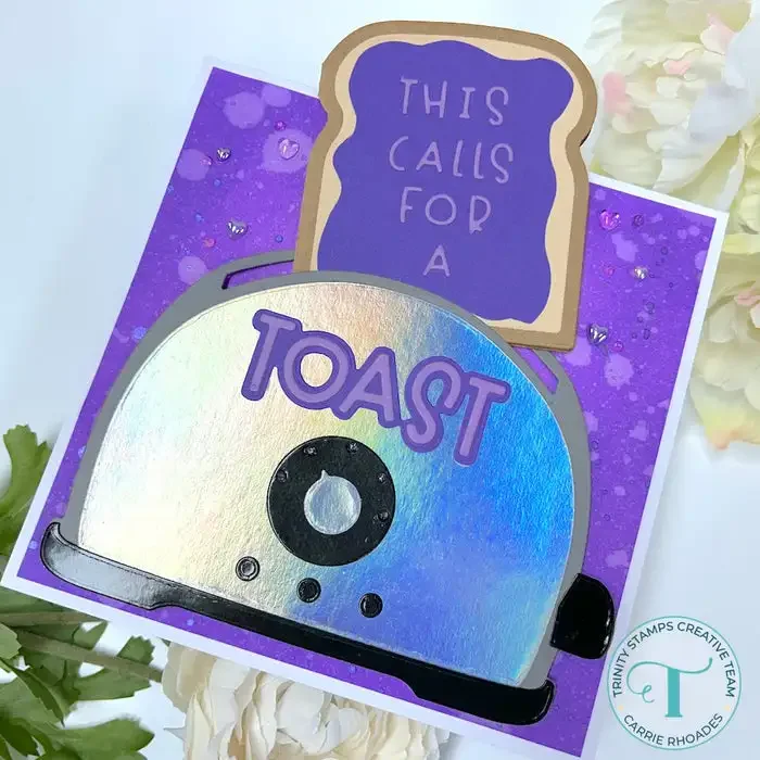 Toaster Card Mouse Waffle Patch Cut Metal Die and Stamp for Scrap Booking Stencil Album Paper DIY Gift Card Decoration Embossed view 3