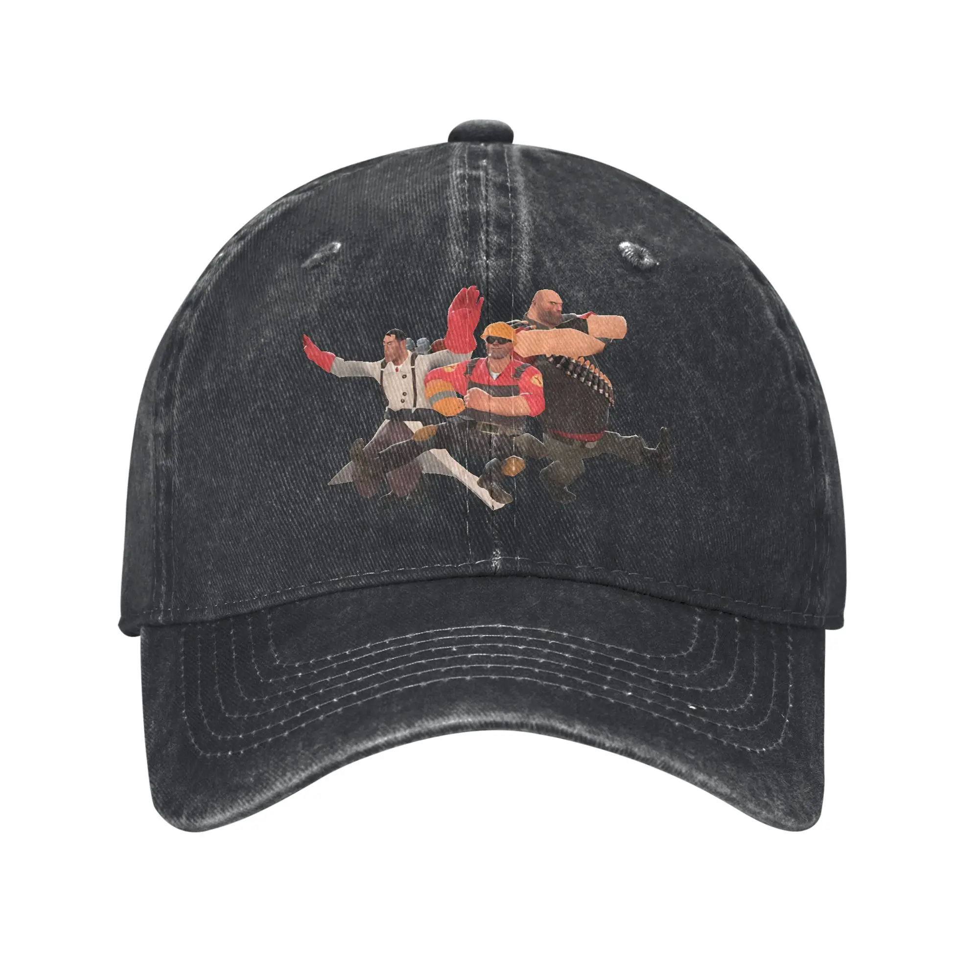 Team Fortress 2 - Kazotsky Kick Russian Dance Accessories Baseball Cap Men Women Casual  Caps Hat Adjustable Trucker Hat