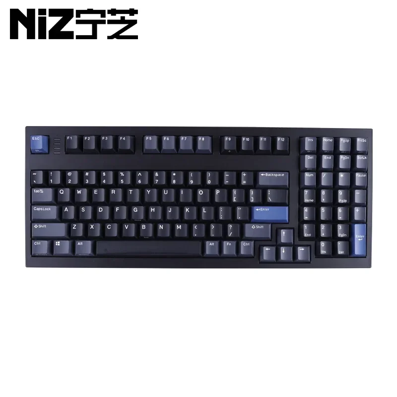 NIZ C103 Capacitive switch 35g Full size Keyboard programmable PBT Keycaps Bluetooth 5.0 and wired models