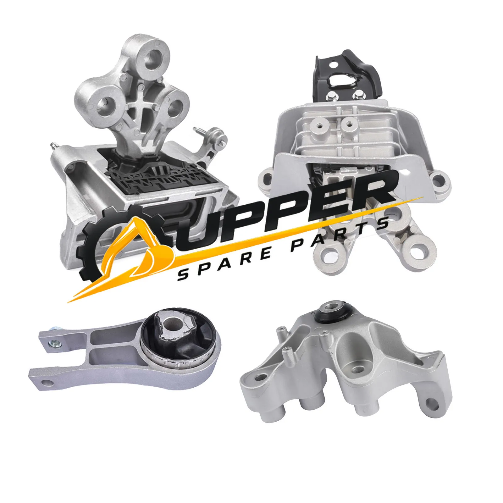 4Pcs Engine Mount & Auto Trans. Mount Set For Chrysler Pacifica 2017-2023 3.6L