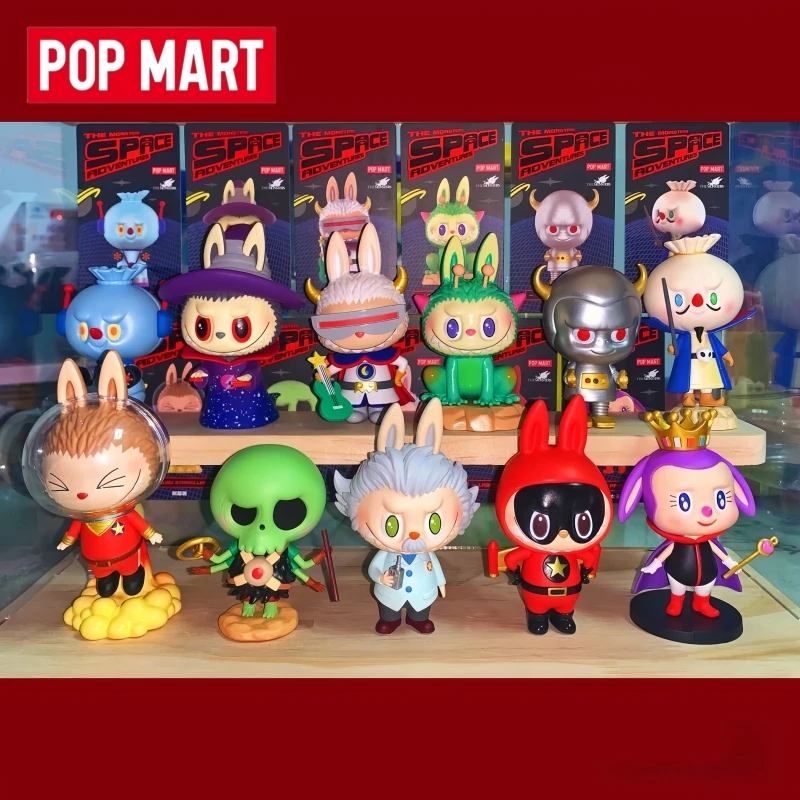 

POP MART LABUBU THE MONSTERS Cosmic Adventure Series Collectible Figure Blind Box Gift For Anime Toy Collectors Desktop Decor