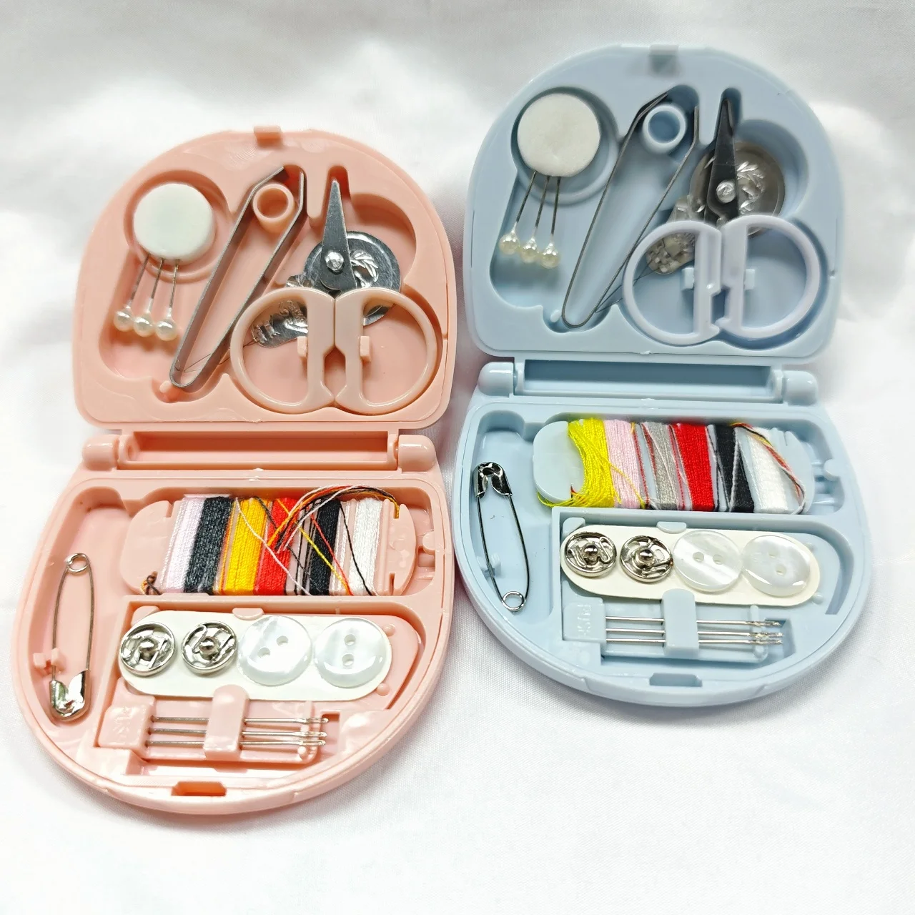 Mini Portable Travel Home DIY Sewing Box Wig Tools