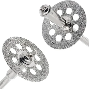 10 stücke 22mm Diamant Trennscheibe 3mm Schleifen Rad Dorn für Metall Schneiden Dreh Werkzeug Elektrische Grinder Teile