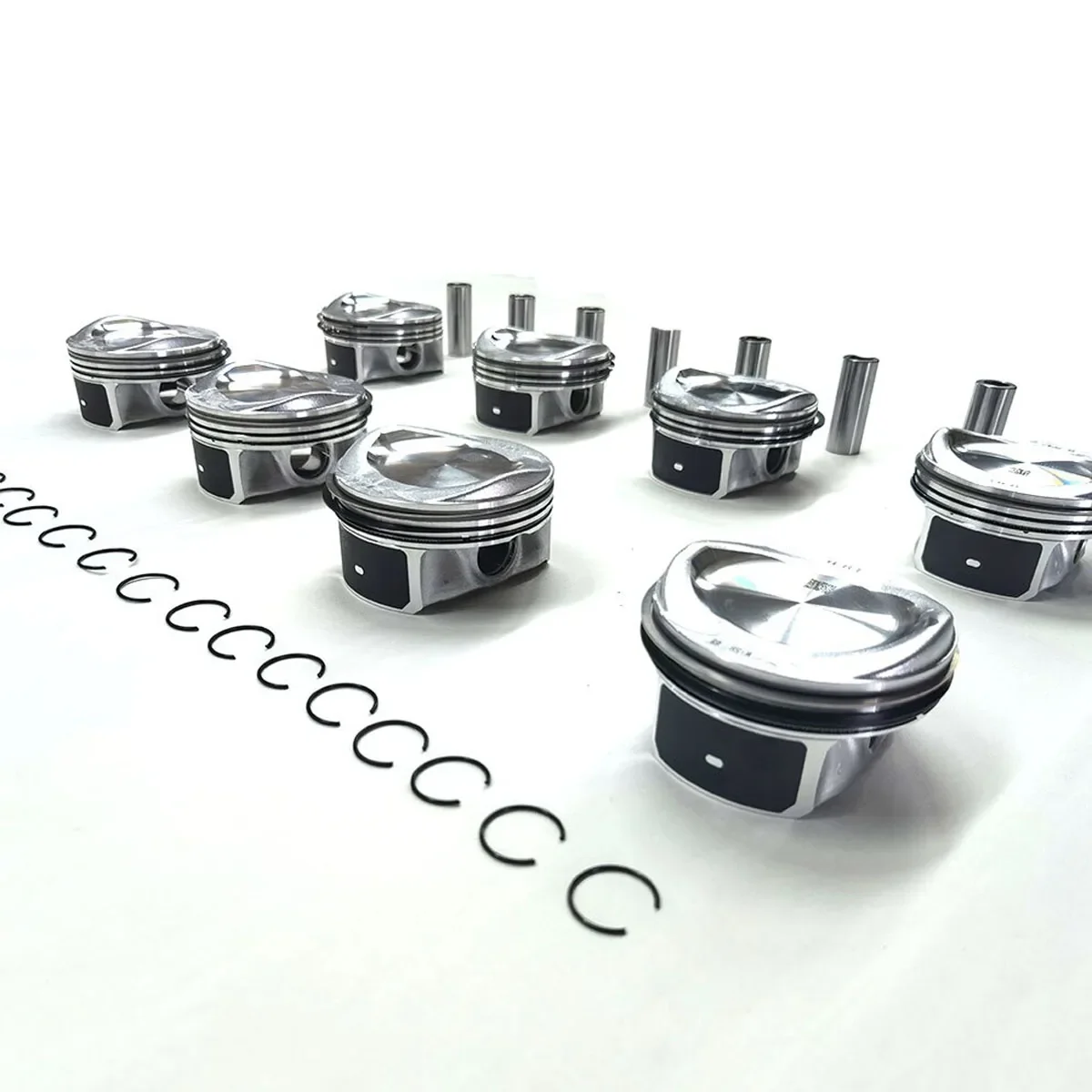 LR0094883 8PCS 92.5mm Engine Pistons & Rings Kit 5.0L AJ133 508PN Petrol for Land Rover jaguar AJ133