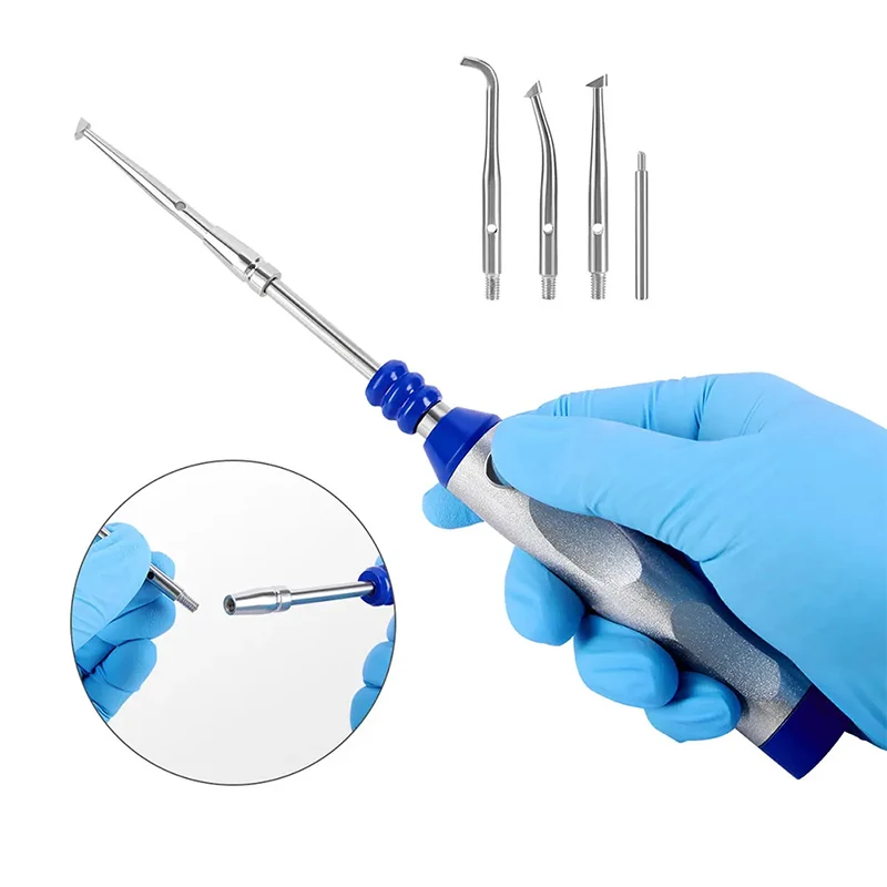 VVDental Automatic Crown Remover Kit Adjustable 4 Shifts Crown Teeth Restoration Tool Dentistry Orthodontic Crown Bridge Remover