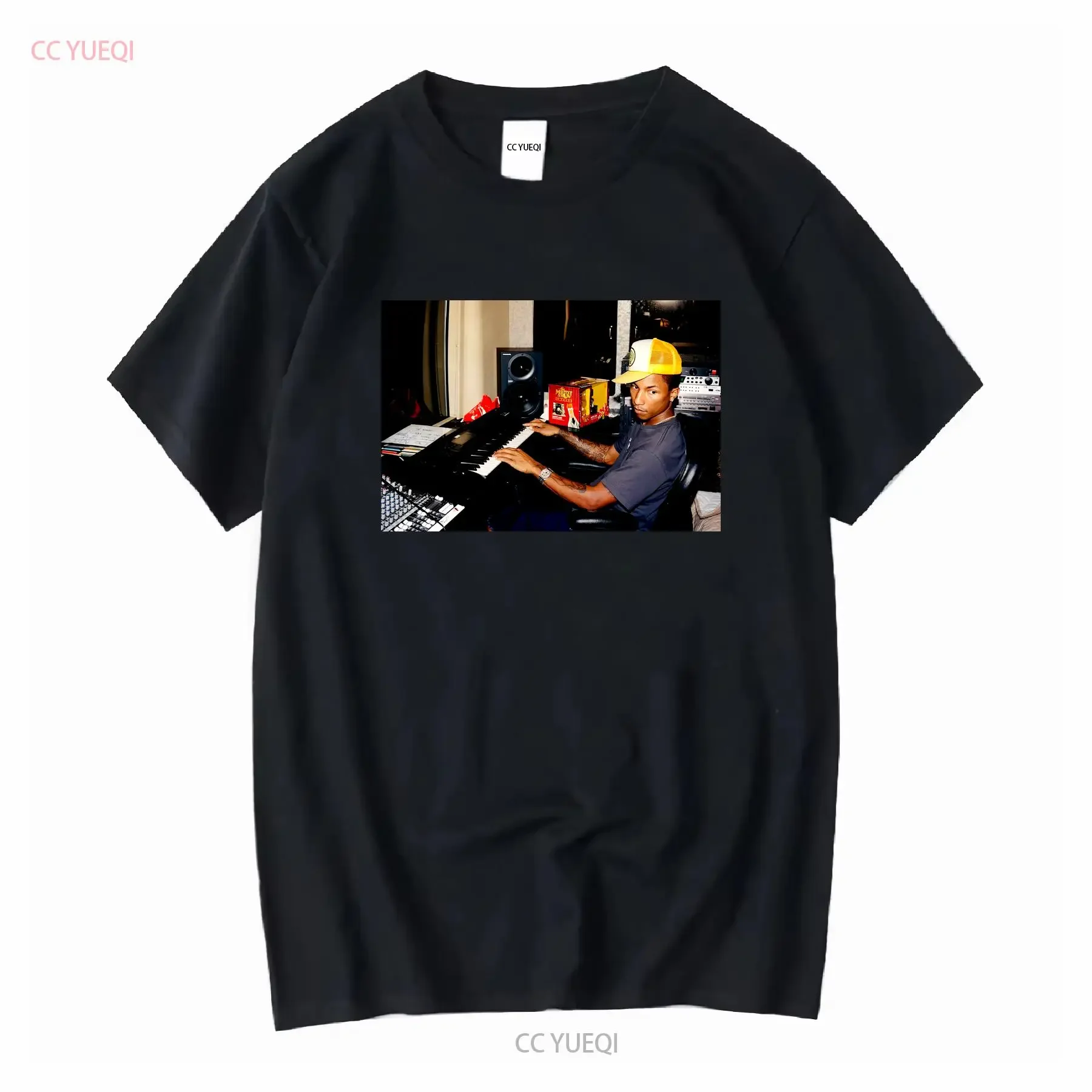 Pharrell Neptunes Nerd 90s Early 00s Rap T Shirt Big Face Head Vintage Style Hip Hop long or short sleeves vintage Washed