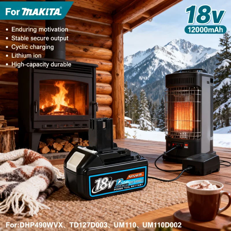 

⚡ Batteries suitable for makita wireless power tools, 18V, BL1860, BL1850, BL1840, BL1830, LXT400, BL1815 & More