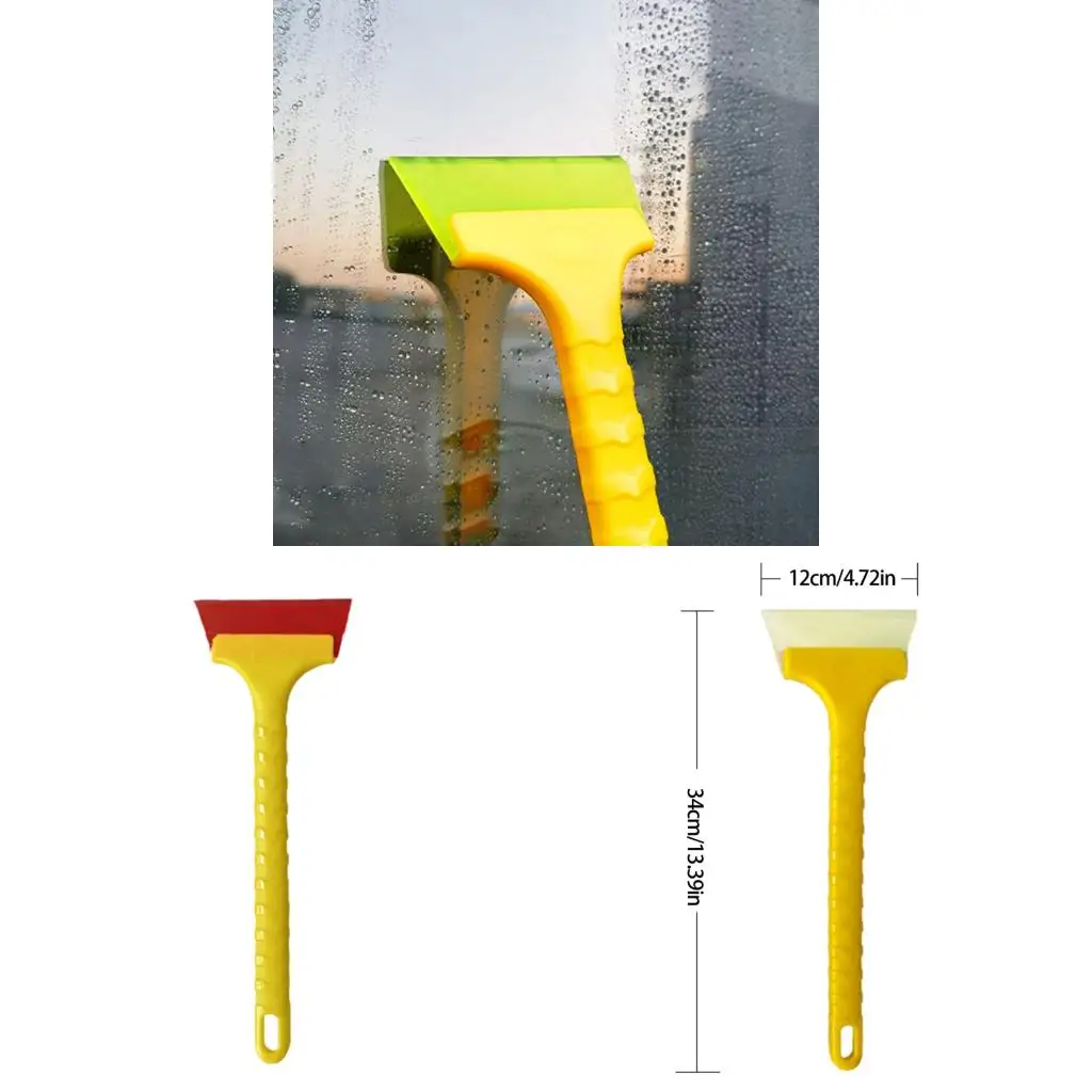  Ergonomic Ice Scraper Long Reach Design Nonslip Handle Wiper For Glass Mirrors