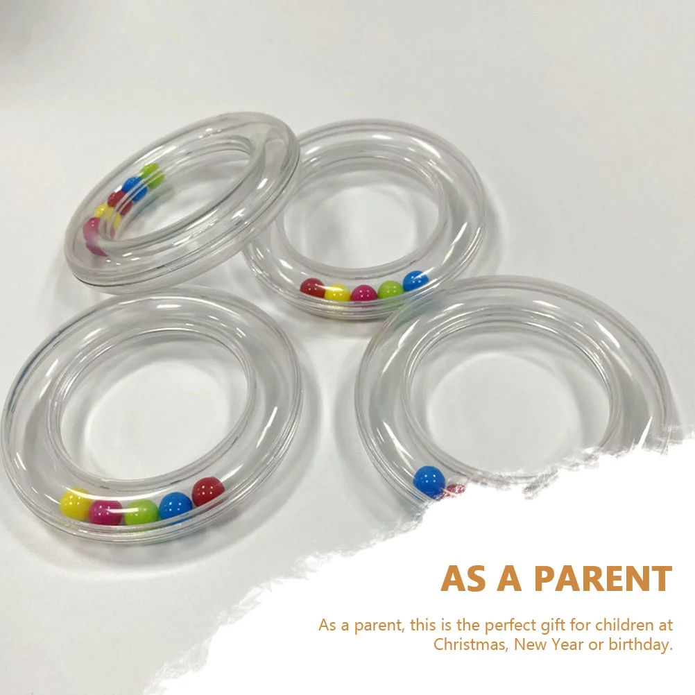 Pet Transparent Kreis Rassel Klimaanlage Outlet Clip Baby Künstliche Hängende Pflanzen Kunststoff Neugeborenen