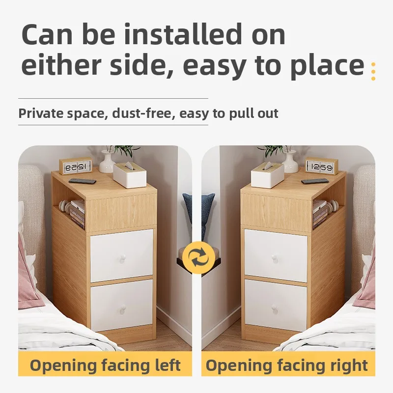

Современный коврик, тумбочка небольшого размера для хранения в спальне, простой шкаф-кровать, многофункциональная пластиковая вешалка для одежды