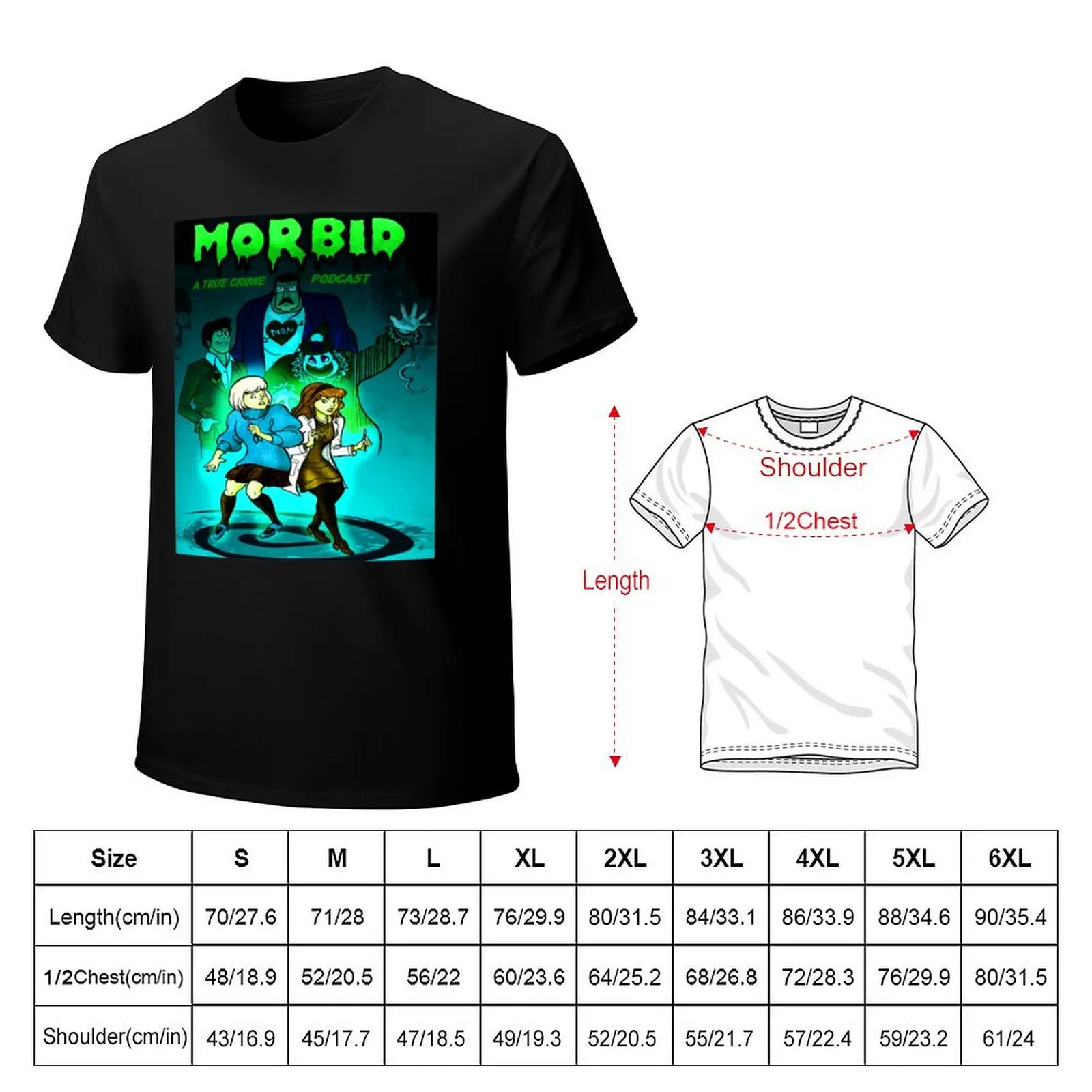 morbid podcast T-Shirt Casual Street Style Short Sleeve Tee