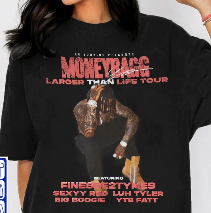 Moneybagg Yo Larger Than Life Tour Shirt, Moneybagg Yo Fan Shirt, S-5Xl