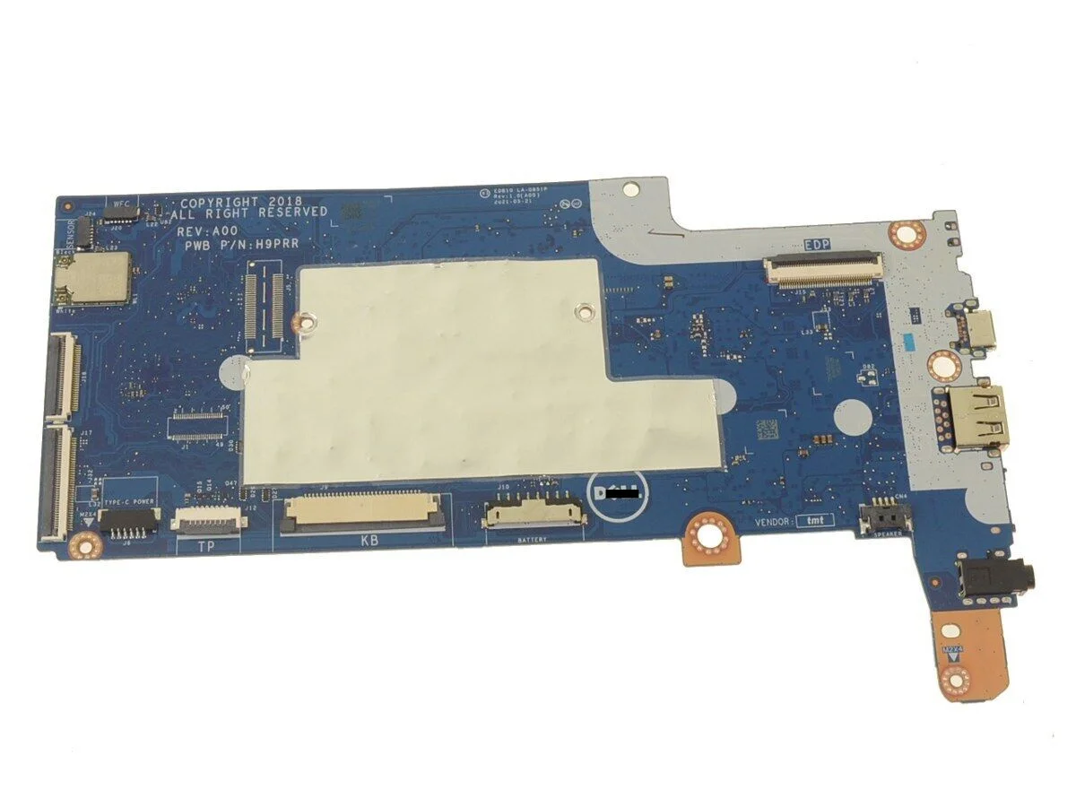 

93F5T For Dell 3100 2-in-1 Chromebook Motherboard 8GB RAM 32GB N4020 100% Full Tested