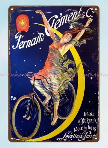 Jean de PALEOLOGU 1860-1942. Fernand Cle′ment et Cie., 1897 metal tin sign