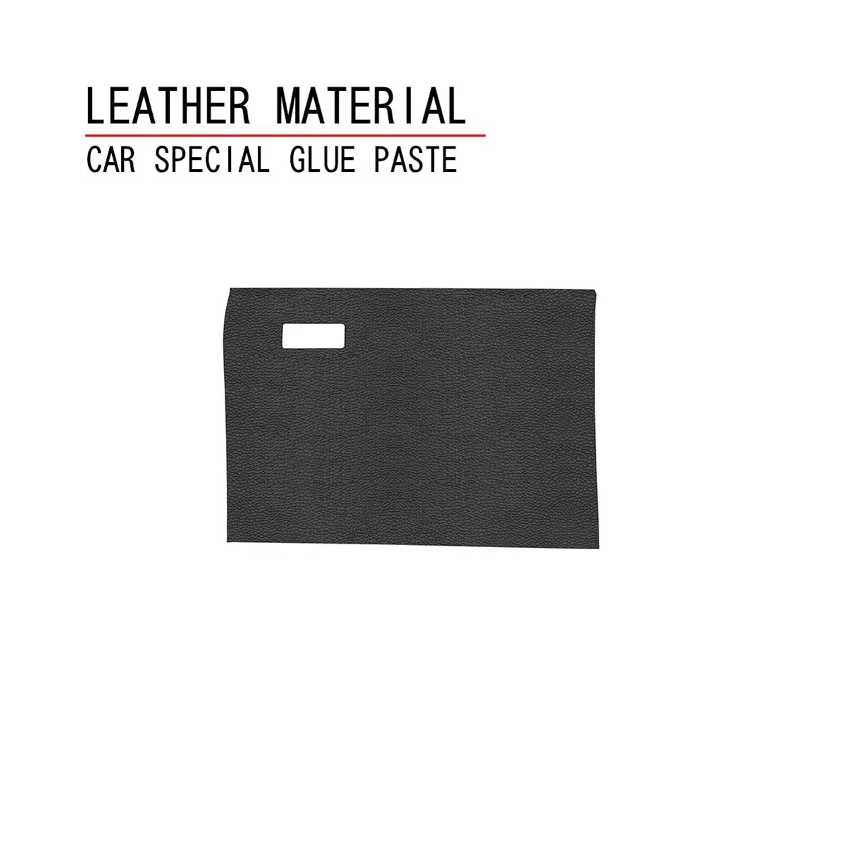 Car Lychee Skin Leather Storage Glove Box Protector Pad Anti-Kick Pad Anti-Dirty Pad Mat Cover for Alphard image 5