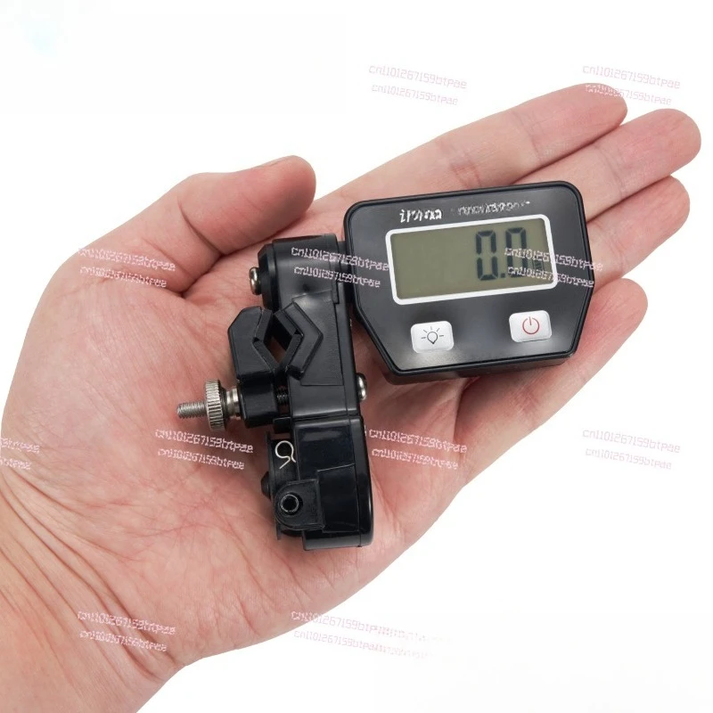 

Metric meter, fixed-layer alarm, sounding luminous screen, no disassembly, digital display, micro-lead wheel, waterproof luya