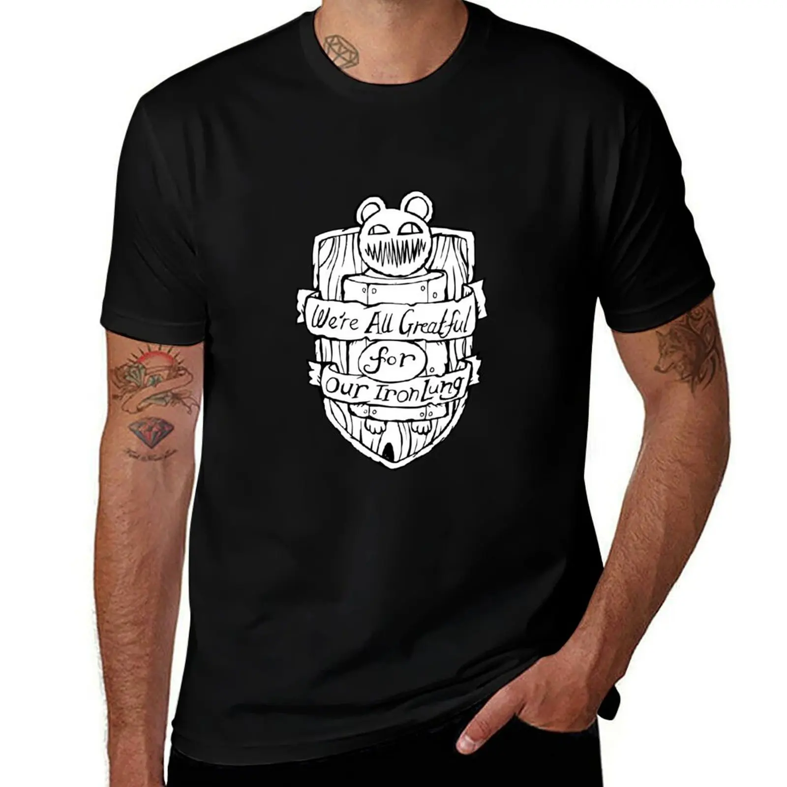 

Radiohead - My Iron Lung - Illustrated Lyrics T-Shirt t shirts for man slim fit cotton t shirt man man t shirt designer T-shirt