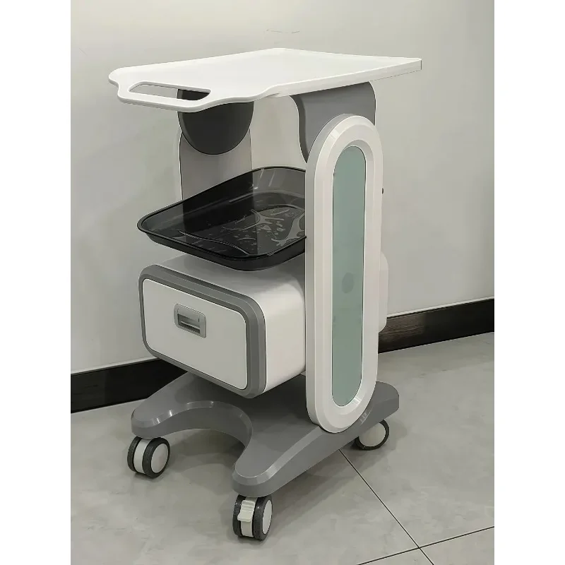 

Medical Cosmetician Hairstylist Rolling Wheel Storage Cart Serve Trolley Carrito Almacenamiento Beauty Salon Equipment Furniture