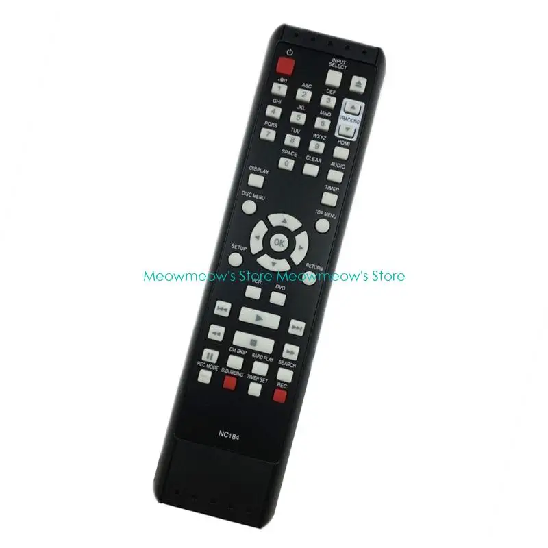 W91A Replacement Ergonomic Remote for Recorder FWZV475E Plastic Construction