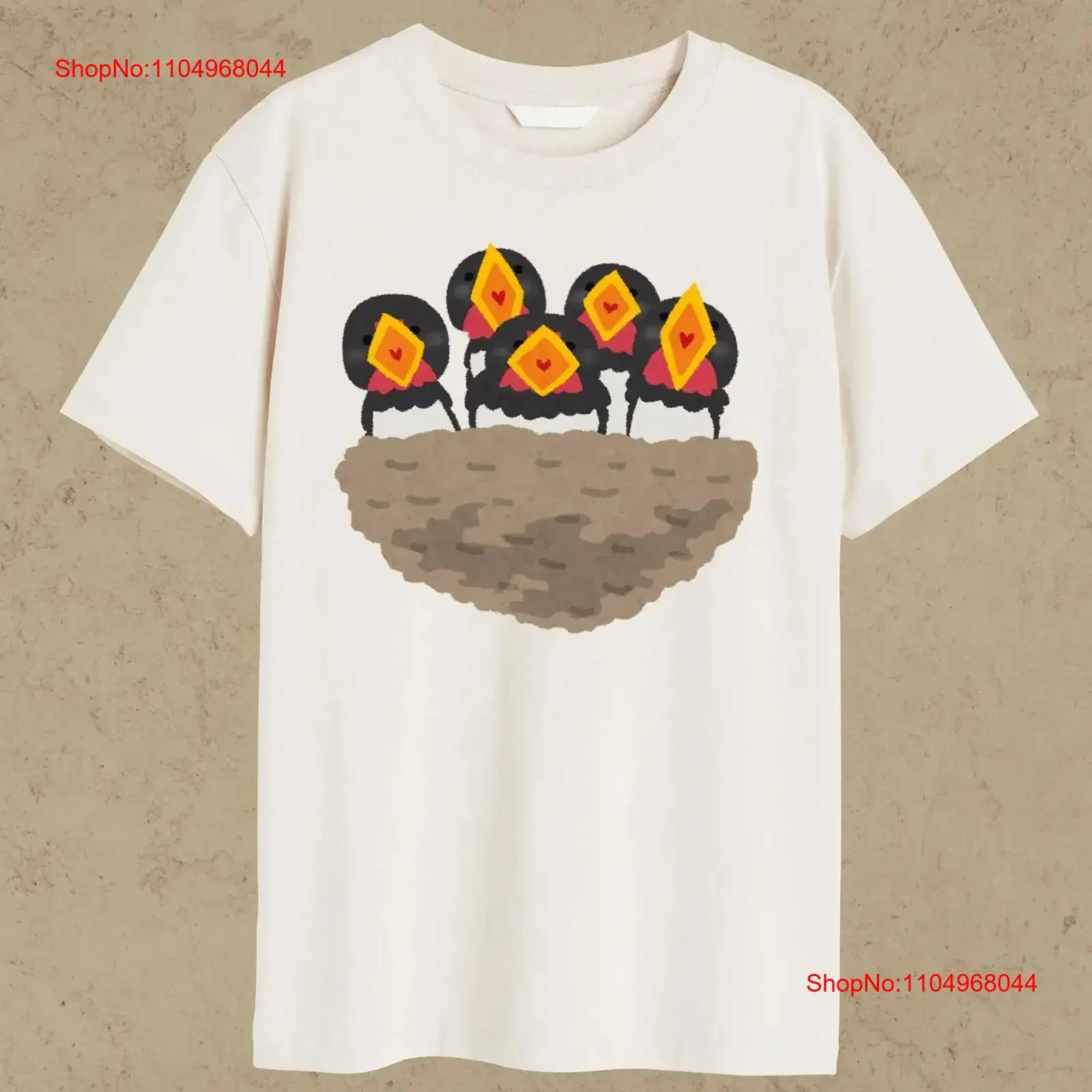 Swallow Chicks T Shirt vintage Washed Stylish Comfortable streetwear Breathable Slightly Casual Unisex graphic fashion