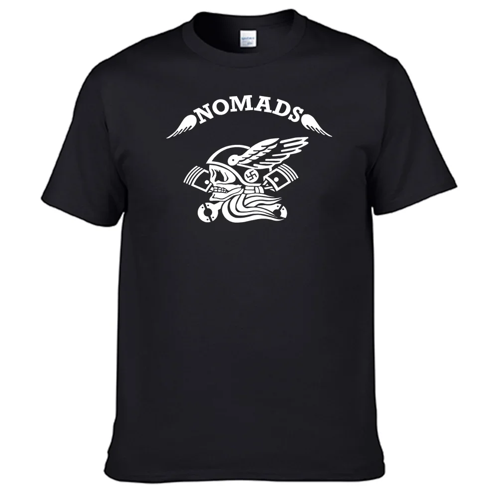 Nomads Mc Australia T Shirt 100% Cotton Men Shirt