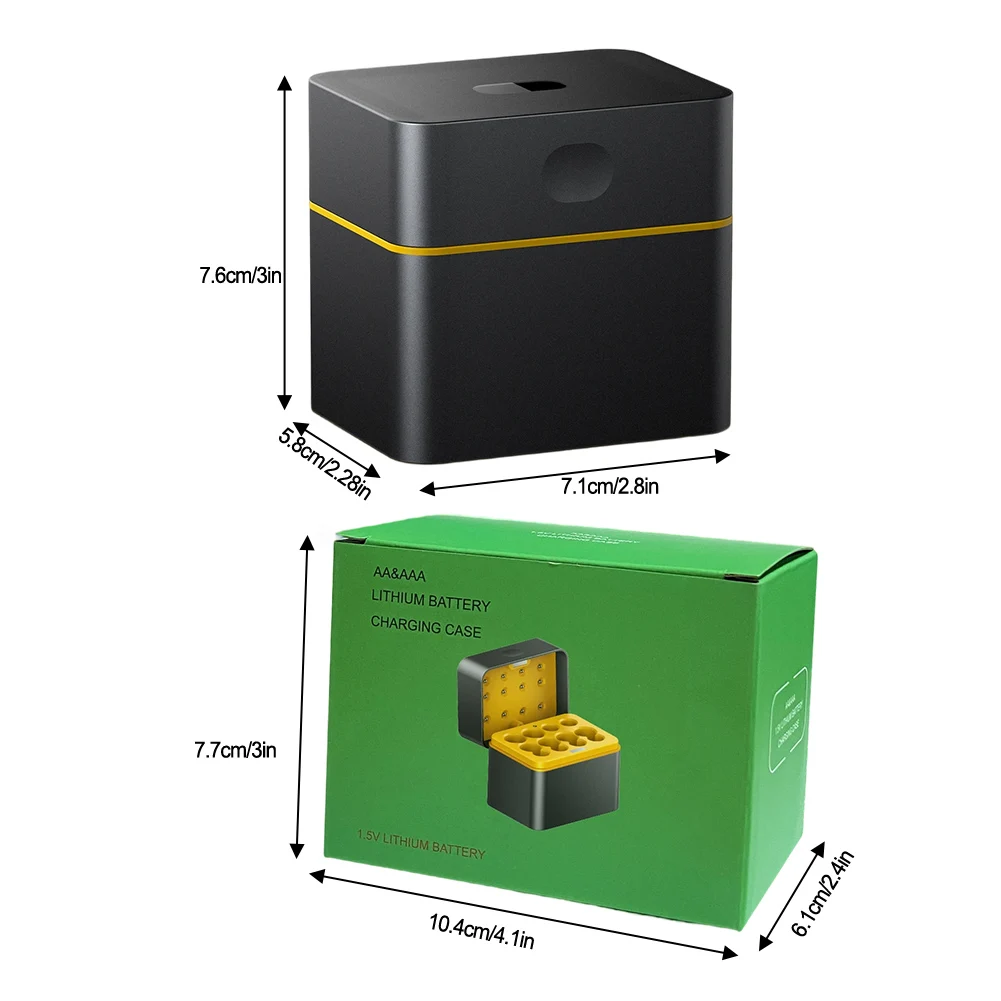 1 pz AA/AAA custodia di ricarica per batterie di 5/7 dimensioni 1.5 V vano di ricarica della batteria accessori per elettroutensili