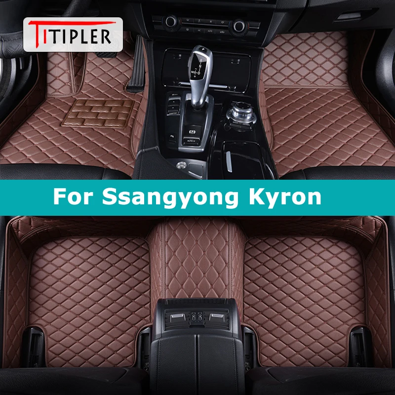 

TITIPLER пользовательские автомобильные коврики для Ssangyong Kyron авто ковры аксессуары для ног Coche