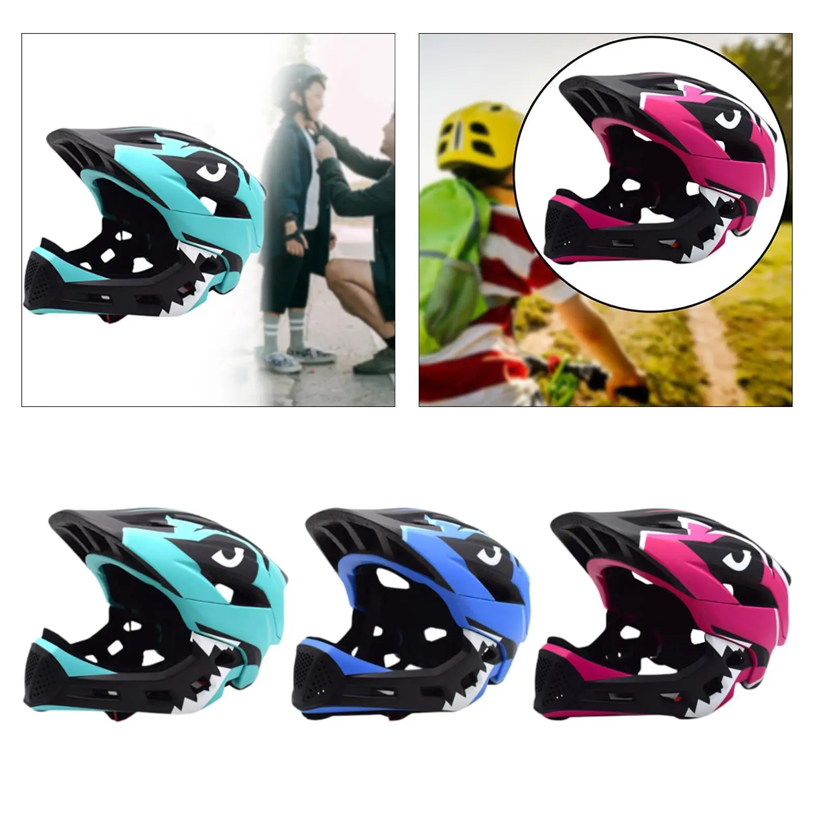 Kids Helmet Cycling Helmet Lightweight Portable Protective Bicycle Helmet