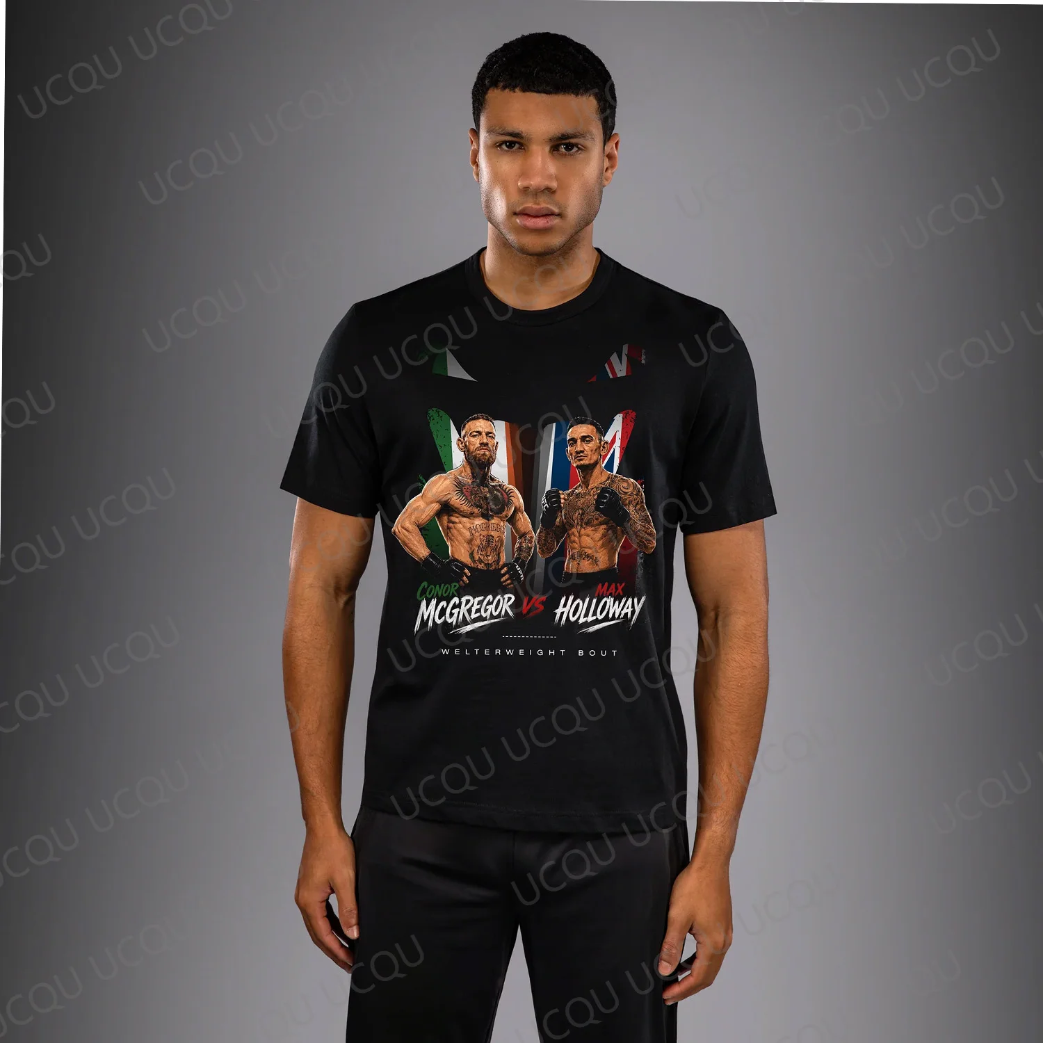 2026 New Summer  329 Main Event T-Shirt Conor McGregor vs Max Holloway Limited Edition Fight Night Fan Tee