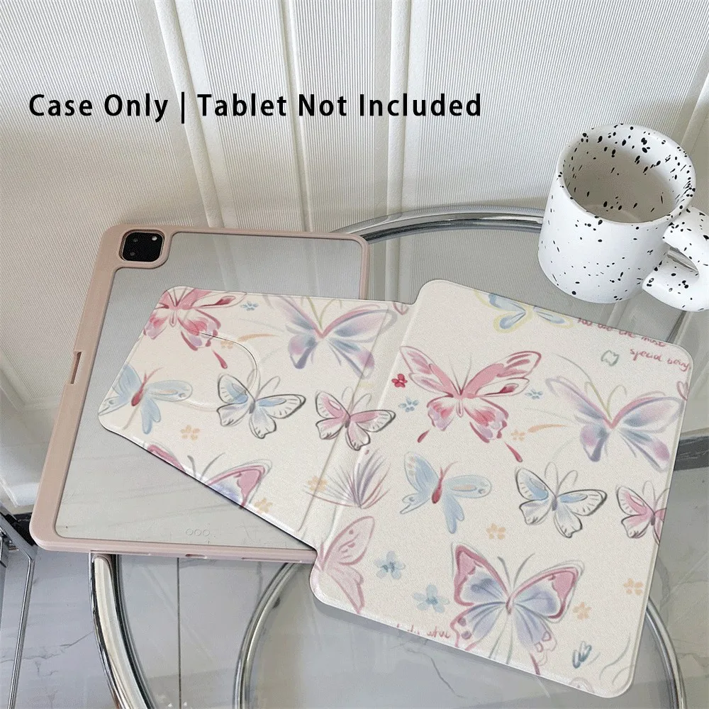 

360 ° Вращающийся складной чехол для легкой защиты вашей подушечки: совместим с iPad Air 6, Air 5,4,10,2024, air m3/a16 2025