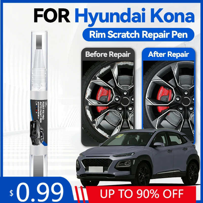 

Карандаш-корректор для колесных дисков Hyundai Kona 2017-2025 OS SX2, средство для ремонта царапин, аксессуары для авто, DIY