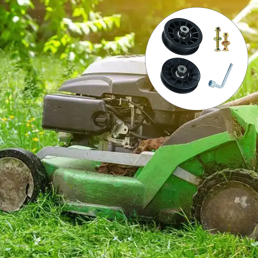 2026 Lawn Mower Idler Pulley Set 532194326 532194327 For Husqvarna= CTH126 YTA24V48 Craftsman= Tractor Parts Replacement Kit
