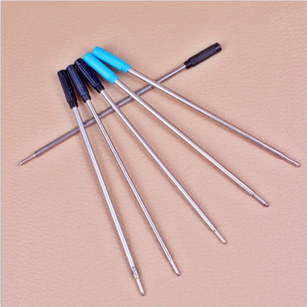 High Quality Cross Style 10Pcs 0.7mm Ballpoint Pen ink Refills Suit - Black/Blue