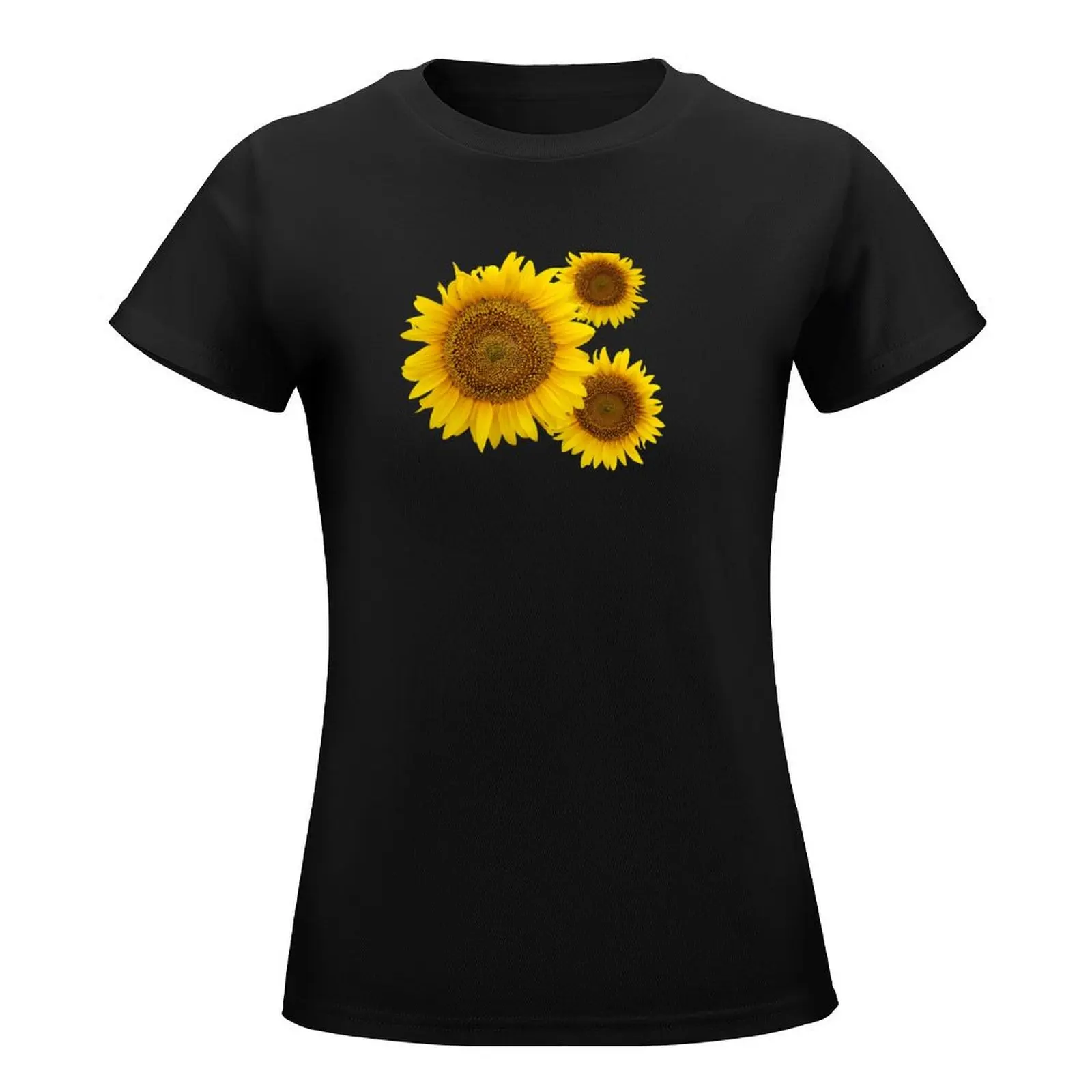 Sunflower Frenzy T-Shirt shirts graphic tees funny korean fashion t-shirt dress for Women graphic