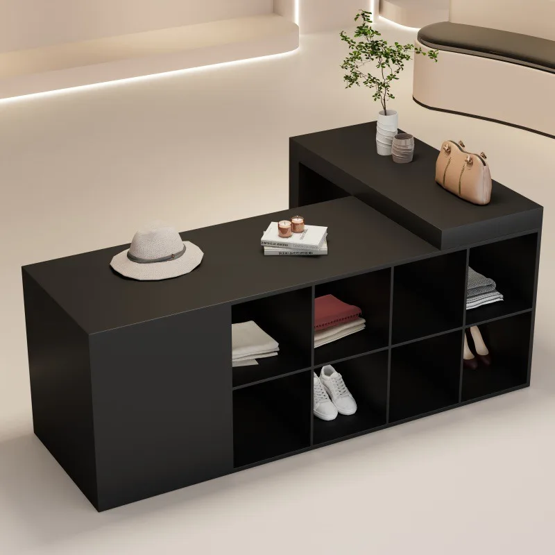 Industrial style shop decoration display props display black paint table