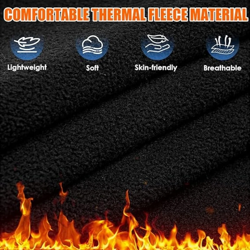 قناع تزلج بالاكلافا من الصوف الشتوي قناع وجه بالاكلافا للطقس البارد للرجال تكتيكي ثقيل الوزن #2