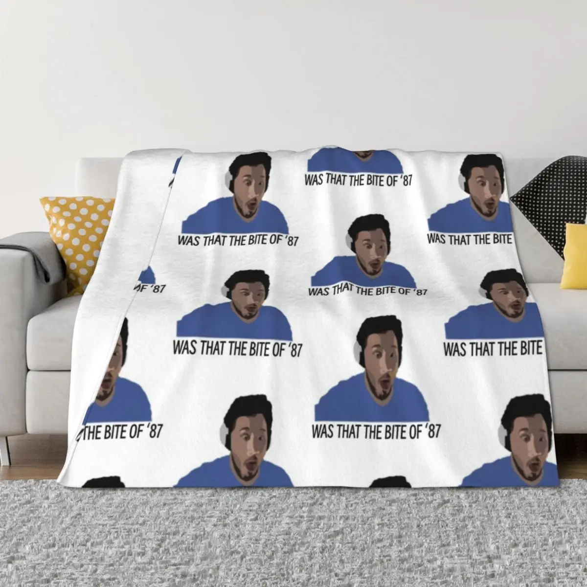 

WAS THAT THE BITE OF 87 Throw Blanket Summer Beddings Decorative Beds Polar Blankets For Bed Blankets