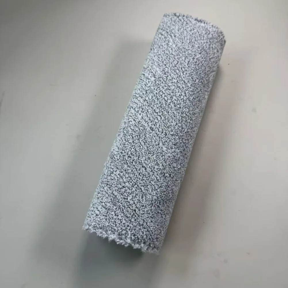 2pcs Roller Brush Cloth For Uwant DX200 Air Floor Washer Flannel Cloths Replacement Household Cleaning Microfiber Pads