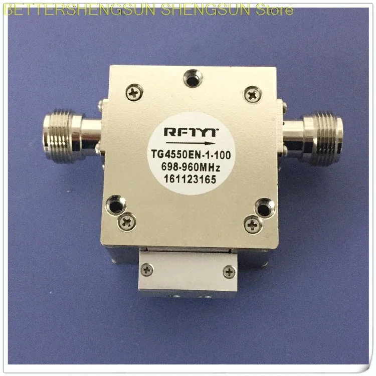 

698-960MHz high power RF coaxial isolator Circulator N type one-way conveyor