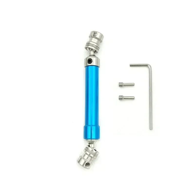 1 peça transmissão de eixo de transmissão de metal cvd para mn999 mn 999 defender d90 1/10 rc peças de atualização de carro acessórios