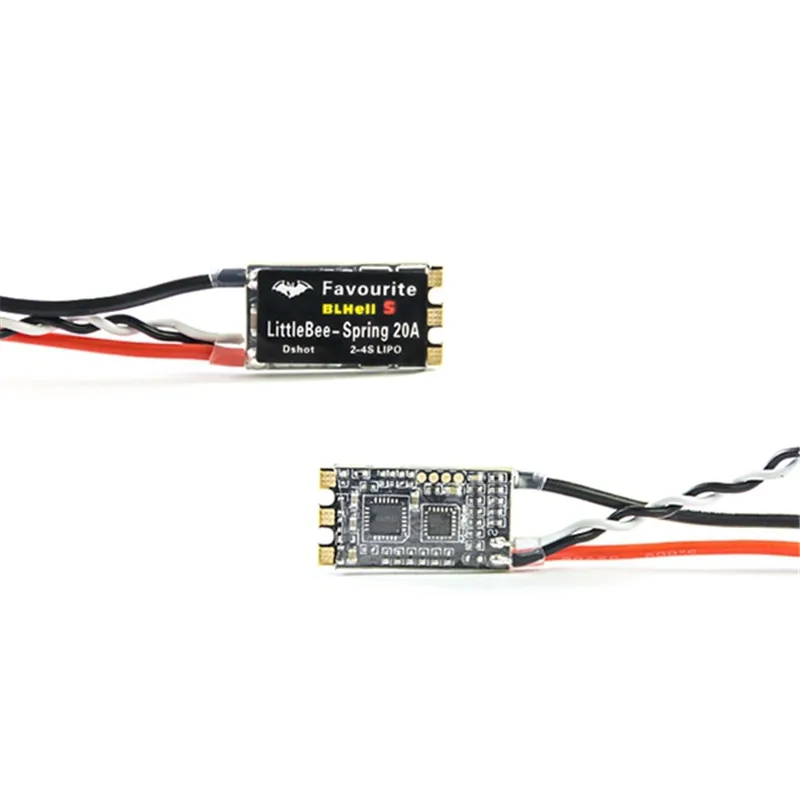 1/4Pcs FVT LittleBee SPRING BLHeli-S 20A 30A Lanrc 35A 45A Brushless ESC 2-6S DSHOT Oneshot42 for FPV Racing Drone Multicopter