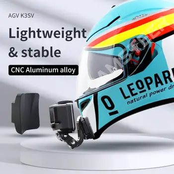 AGV K3Sv 訂製摩托車頭盔下巴支架,適用於 GoPro Hero 13 12 11 10 9、Insta360 X4 X3、Ace Pro、DJI Action 5 Pro 4 3 等相機 6 最佳銷售 agv k3sv - №1