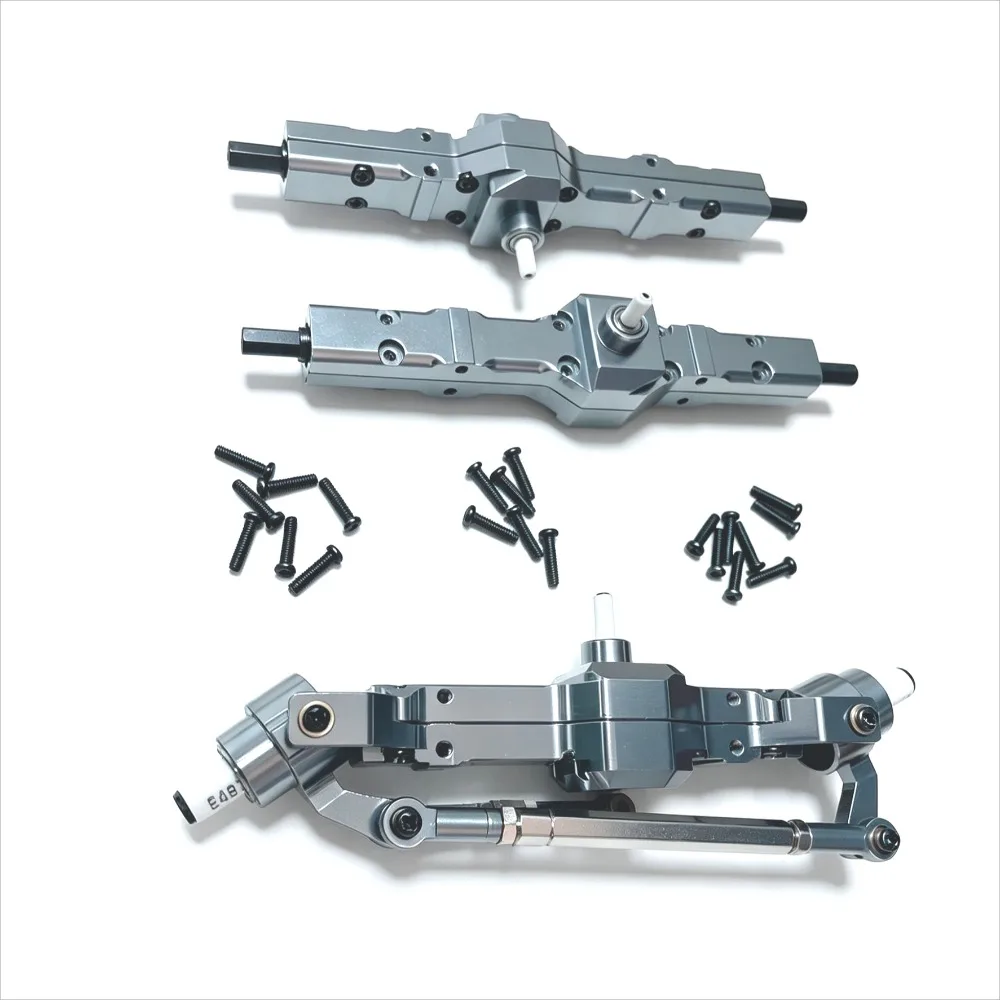 

RC Car Metal Upgrade Front Middle and Rear Axle Assembly Parts Fit For WPL B16 B36 FY JJRC Remote Control Car