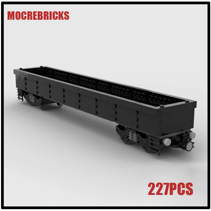 MOC City Transport Series 8 larges voies ferrées victoriennes R707/R771 bricolage modèle blocs de construction briques de haute technologie garçon jouets cadeau de noël