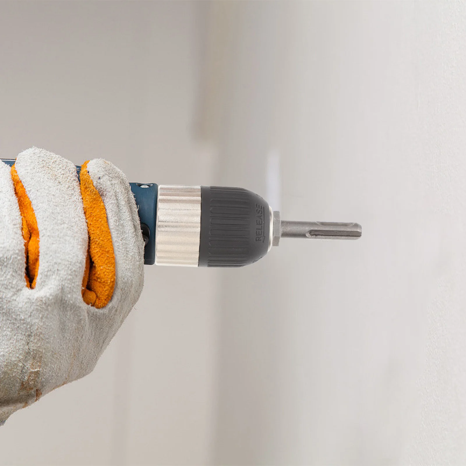 

1Pcs 2-13Mm Steel Drill Chuck Keyless Design Reliable Clamp for Non- Bits Ideal for Various Drilling Occasions