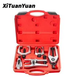 Car front-end maintenance tool 5-piece set, ball joint separator, steering arm puller disassembly kit, steering tie rod end