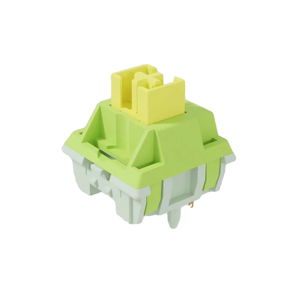 OUTEMU Dopamine NL Silent Linear 5-Pin Hot-Swappable Switches Pre-Lubricated 50g Bottom-out, Custom Mechanical Keyboard Switches