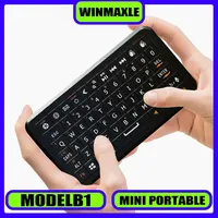 Winmaxle ModelB1 Mini Keyboard 2.4G Bluetooth Smart Keyboard RGB Multi-system Compatible Portable Handheld Keyboard Gift