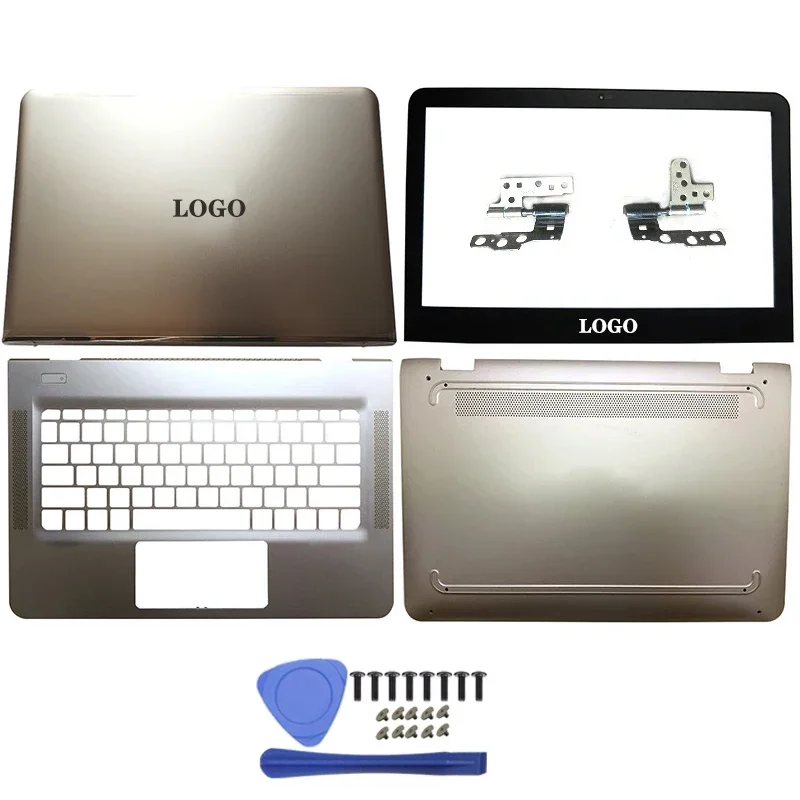 For HP ENVY 13-AB Series Notebook Screen LCD Back Cover/Front Bezel/Hinges/Palmrest/Bottom Laptop Accessories